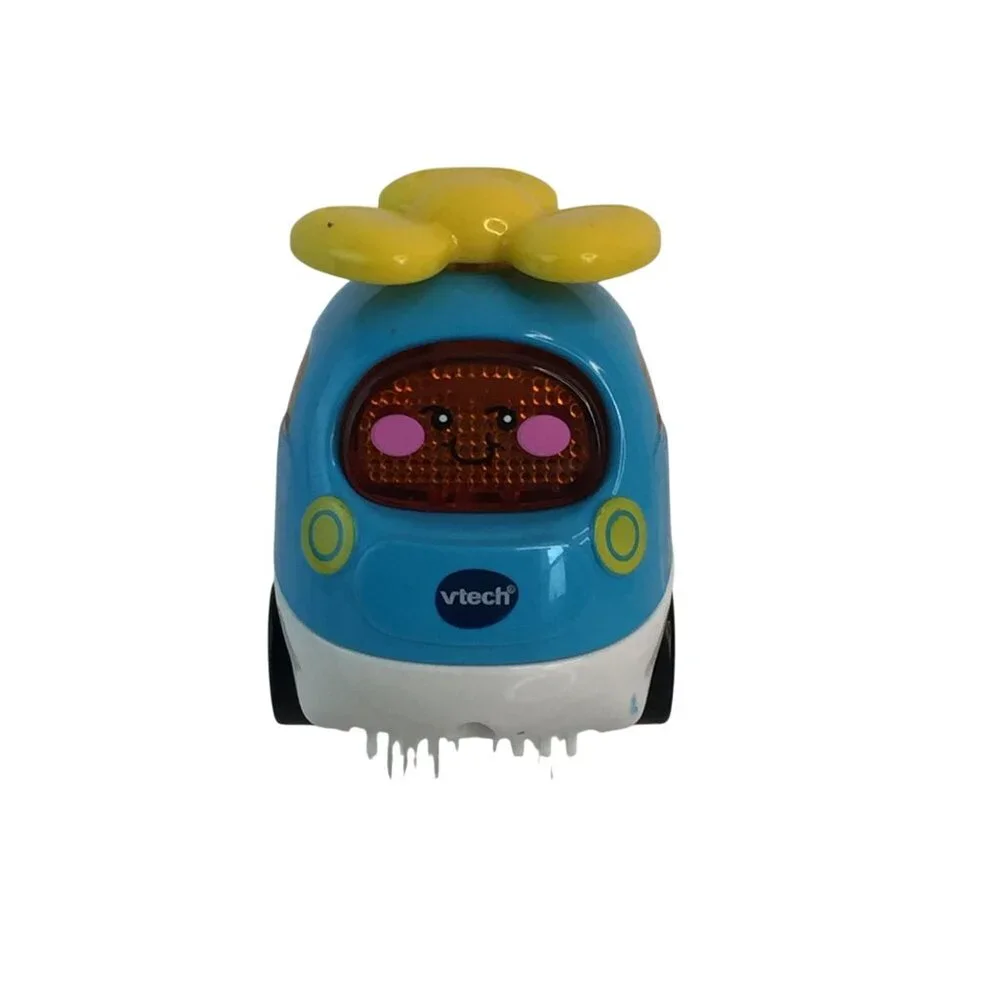 Vtech Go‎ Go Smart Wheels Black Police Car Blue Helicopter Lights Sounds Tested